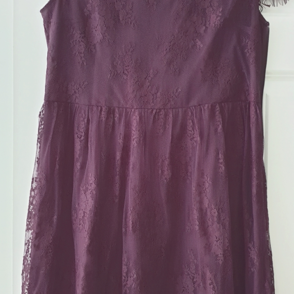 💚💎3/$30 Plum laced dress